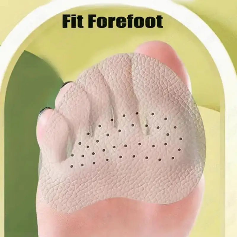 2 paires d'autocollants antidérapants, coussinets pour l'avant pied, semelles intérieure pour soulager la douleur liée au talons hauts,