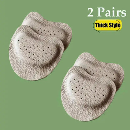 2 paires d'autocollants antidérapants, coussinets pour l'avant pied, semelles intérieure pour soulager la douleur liée au talons hauts,