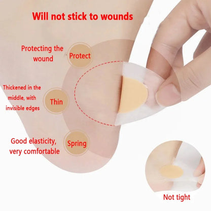 20/30 pièces : patchs adhésifs pour talon, coussinets anti ampoules protège-talons autocollants pour chaussures, pansements pour les pieds, coussinets de confort