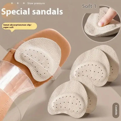 2 paires d'autocollants antidérapants, coussinets pour l'avant pied, semelles intérieure pour soulager la douleur liée au talons hauts,